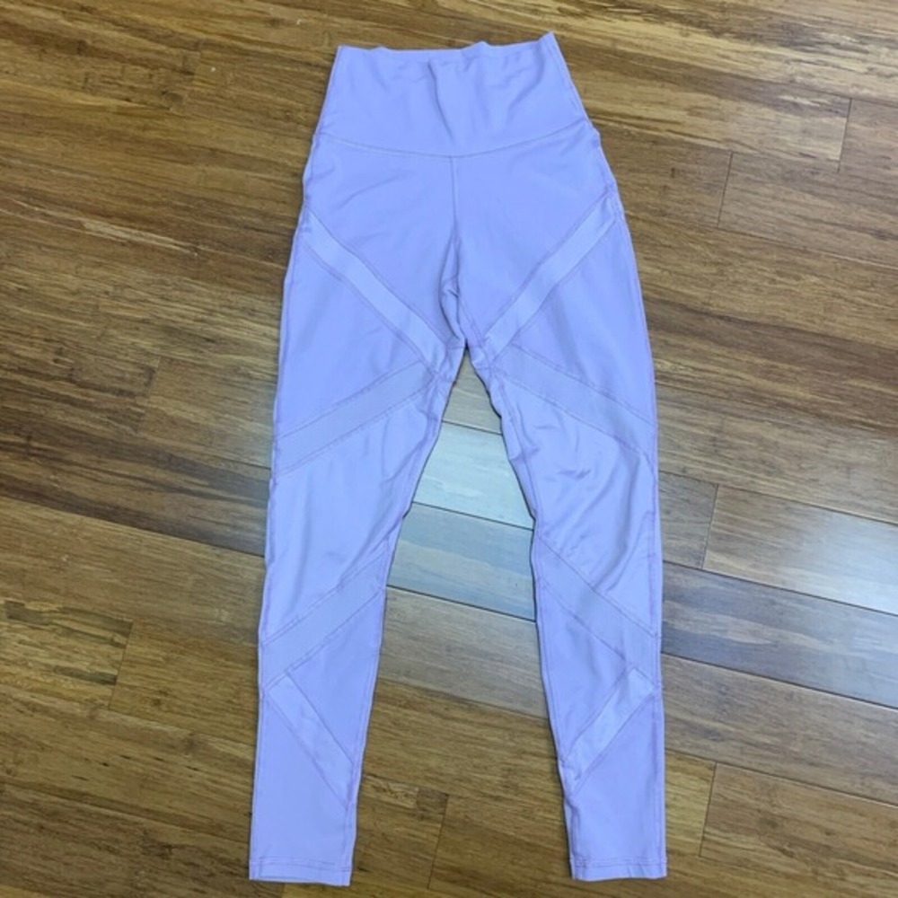OFFLINE By Aerie The Hugger Hi-Rise‎ Leggings Womens Size Small Purple Athletic